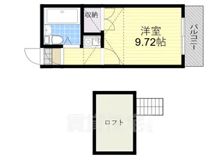 レオ四条大路【1階】の間取り