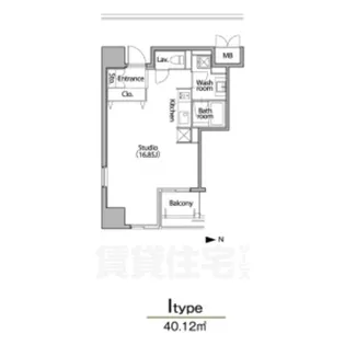 グラン・アベニュー 栄【3階】の間取り