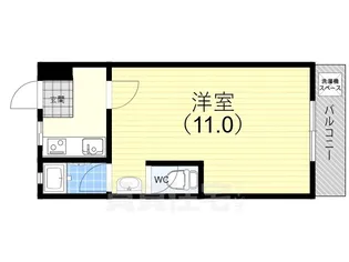 マンションカザミドリ【3階】の間取り