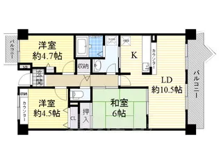 アイレックスプラザ【5階】の間取り
