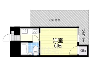 マンション五番館【3階】の間取り