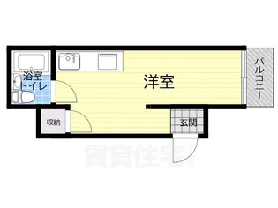 西宮マンション【2階】の間取り