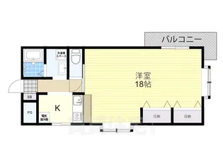 メゾン寿【4階】の間取り