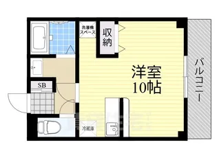 フェイム瀬田【102号室】の間取り