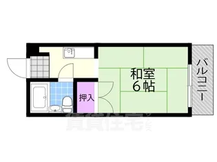 竹島プラザ【301号室】の間取り