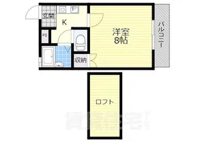 エステート明和2【2階】の間取り