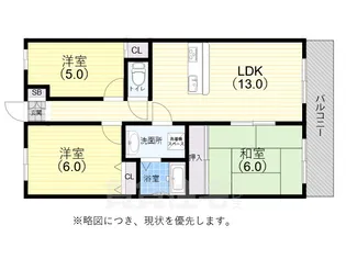 グレーシィ須磨アルテピア2番街【3階】の間取り