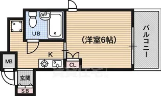 デリード京都東洞院【8階】の間取り