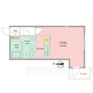 Branche桜山(ブランシェサクラヤマ)【1階】の間取り