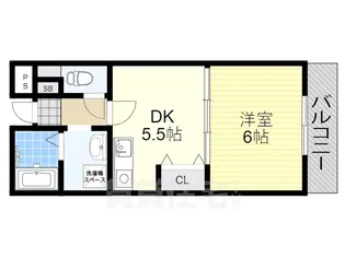 グランベール弐番館【3階】の間取り