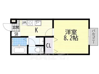 上萱の園【1階】の間取り