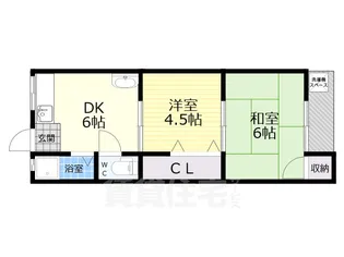 メゾン杉【101号室】の間取り