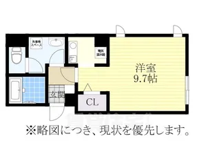 メゾンクレールII【2階】の間取り