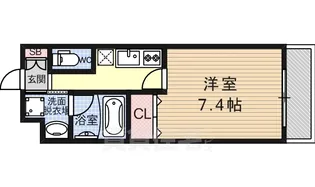 ベラジオ京都壬生イーストゲート【5階】の間取り