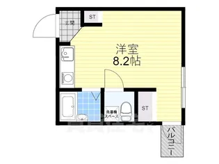 プレアール滋賀追分【405号室】の間取り