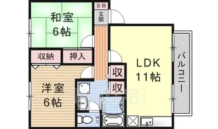 ルシオール1【1階】の間取り