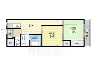 菅原大発マンション【5階】の間取り