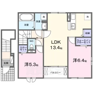レフィナード 寿【2階】の間取り