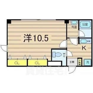 烏丸アネックス【9階】の間取り