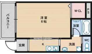 トラストアビコ【4階】の間取り