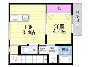 Luana【2階】の間取り