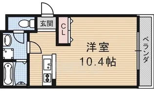 シモムラビル【3階】の間取り