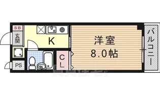 クローバーハイツ2【406号室】の間取り