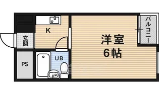 緑の館アネックス【4階】の間取り