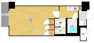 サンシティ御所西【303号室】の間取り