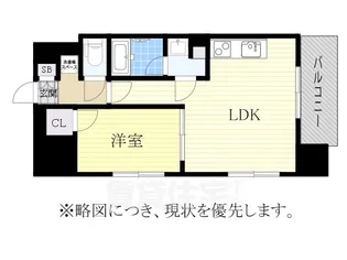 LASANTE東別院【14階】の間取り