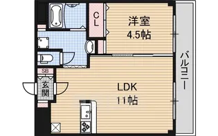 リッチモンド30【3階】の間取り