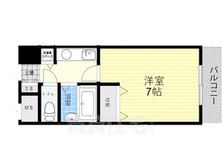 ミネルバ一番館【8階】の間取り