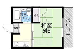 セントポリス山坂【4階】の間取り