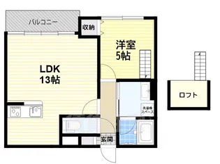 L.e.O【1階】の間取り