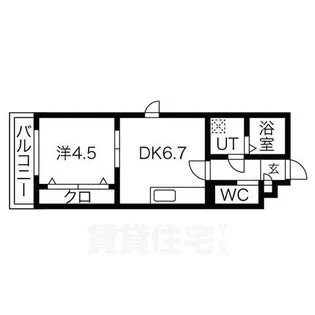 ベレーザ西陣1【3階】の間取り