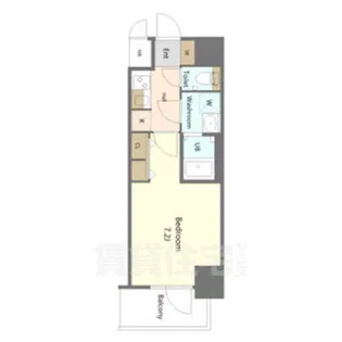 S-RESIDENCE名古屋菊井aline【5階】の間取り