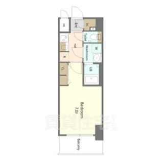 S-RESIDENCE名古屋菊井aline【8階】の間取り