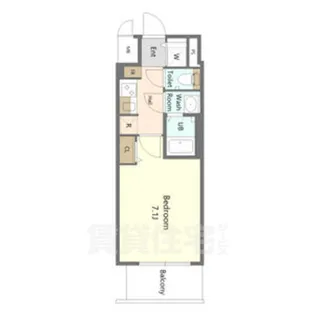 S-RESIDENCE名古屋菊井aline【10階】の間取り