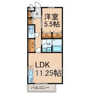Auberge Nagoya【2階】の間取り