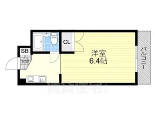 プランドール瀬田【502号室】の間取り