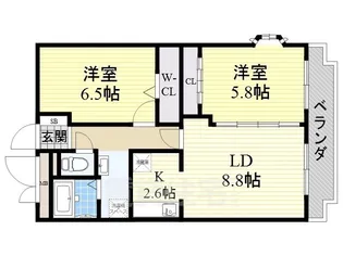 グラン・シャリオ【2階】の間取り