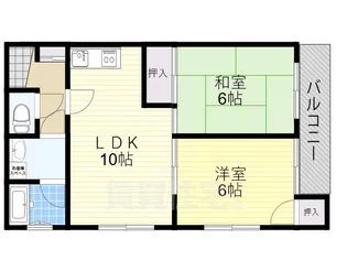 エクセル立川【3階】の間取り