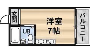 ドゥ・メゾン・ド喜志【1階】の間取り