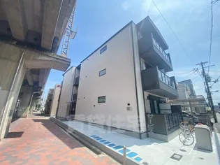 大阪府大阪市東住吉区住道矢田1丁目【アパート】の外観