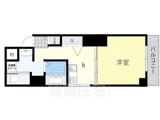 エール新谷【5階】の間取り