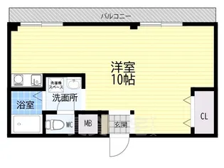 レガーレ長居公園【8階】の間取り