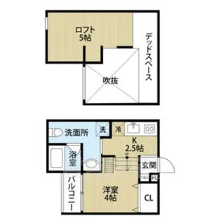 キーファー【2階】の間取り