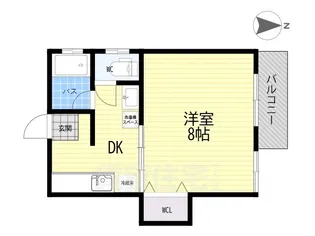 菊水マンション【2階】の間取り