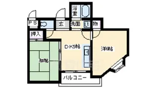 パステル南野【3階】の間取り