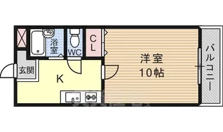 暁21 2号館【3階】の間取り